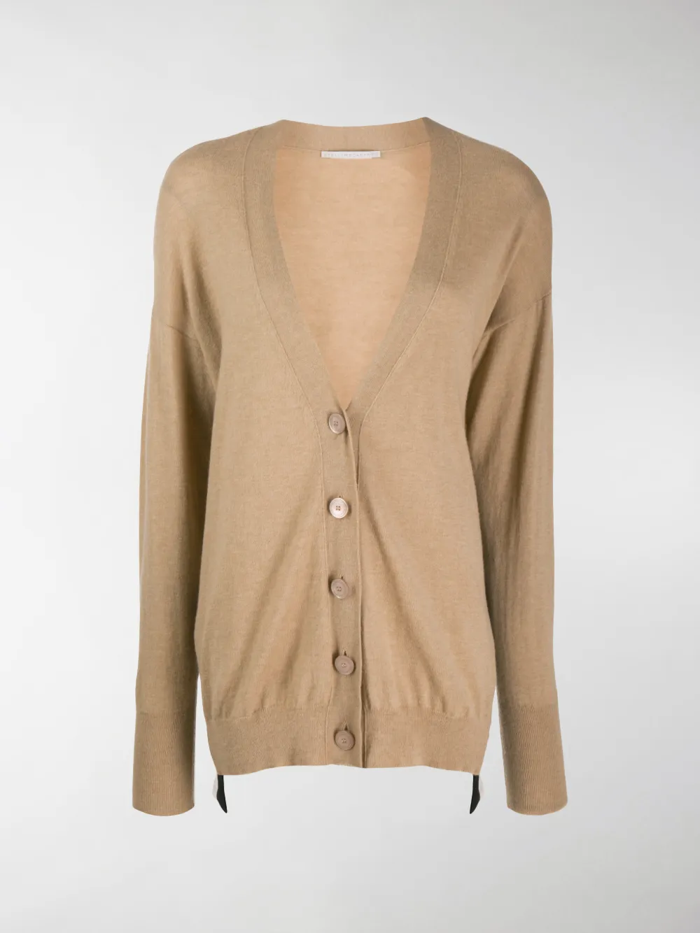 STELLA MCCARTNEY LOGO BAND CARDIGAN,14321054