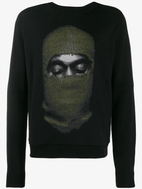 Ih Nom Uh Nit balaclava print sweatshirt
