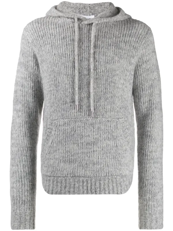 Hooded knit jumper Clearance