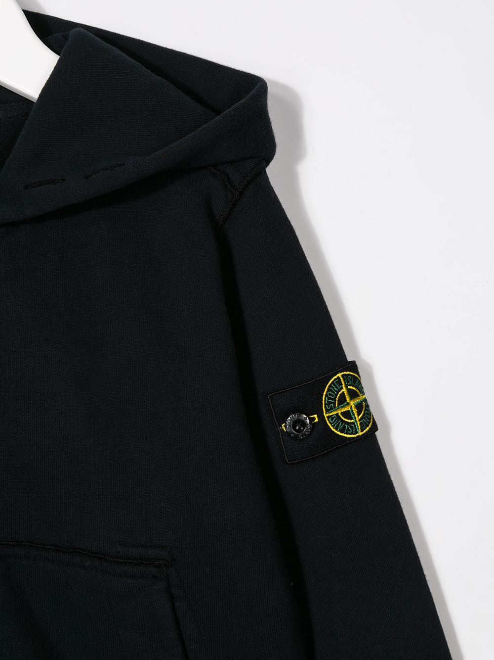 фото Stone island junior худи на молнии с логотипом