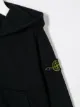 Stone Island Junior logo zipped hoodie