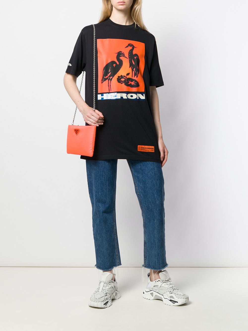 фото Heron Preston футболка с логотипом