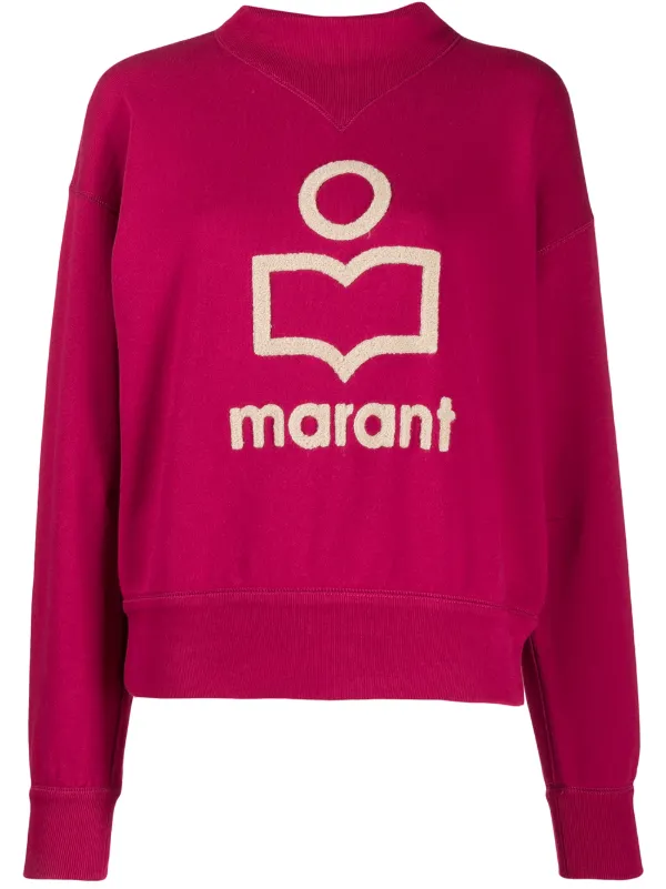 isabel marant pink sweatshirt