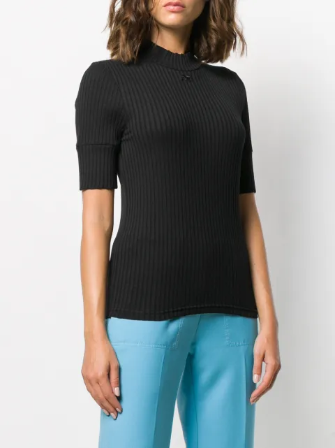 COURRÈGES RIBBED T