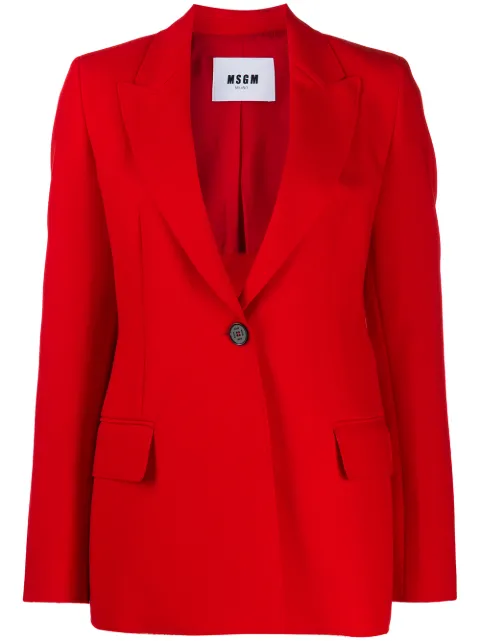 MSGM single-breasted blazer
