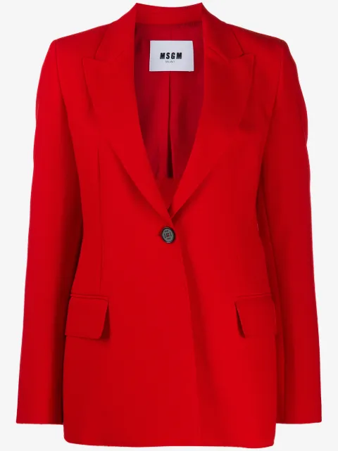 MSGM single-breasted blazer