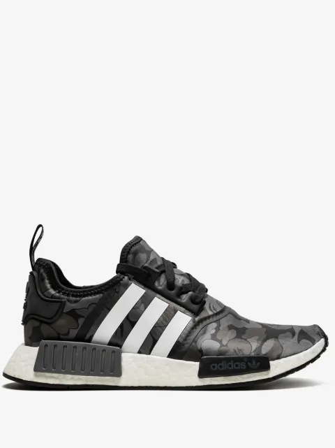 adidas x BAPE NMD_R1 "Black Camo" sneakers
