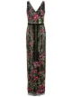 Image 1 of Marchesa Notte beaded embroidered long dress