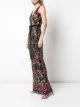 Marchesa Notte beaded embroidered long dress