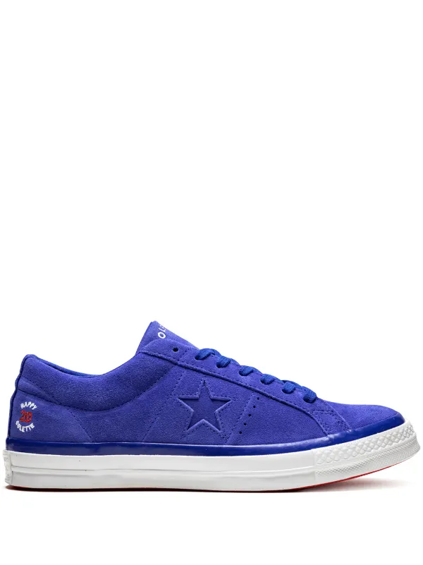 blue suede converse one star