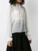 Andrea Bogosian silk Plus blouse