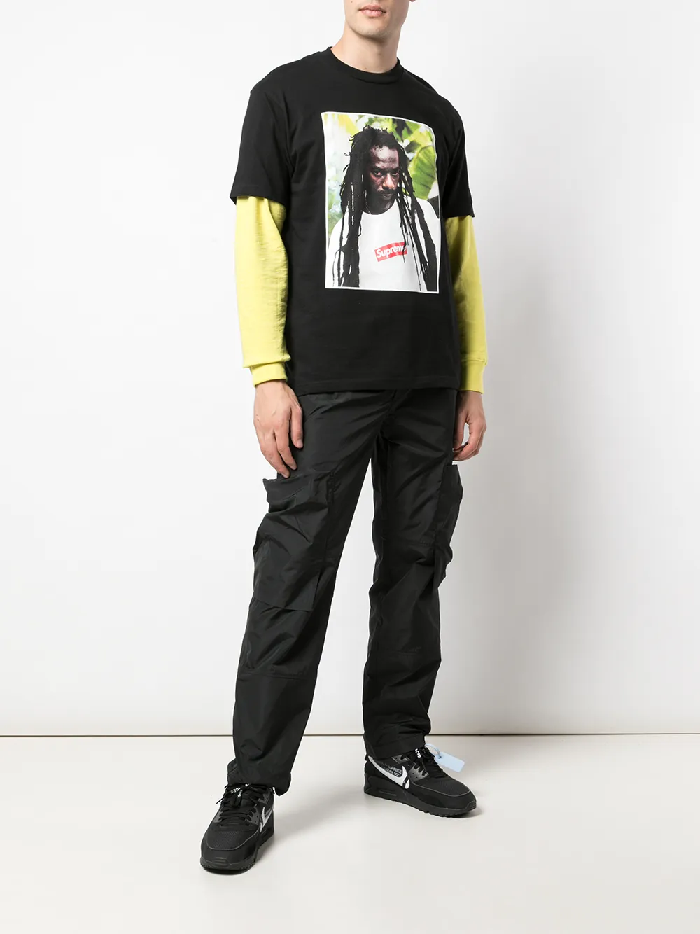 Supreme T-shirt met print - Zwart