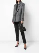 Изображение 2 из Saint Laurent двубортный твидовый блейзер