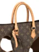 Louis Vuitton x Comme Des Garçons pre-owned burned holes monogram tote bag