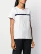 A.P.C. stripe trim T-shirt