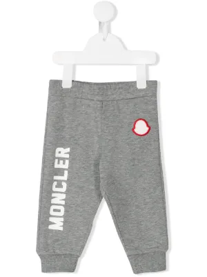 moncler grey tracksuit bottoms