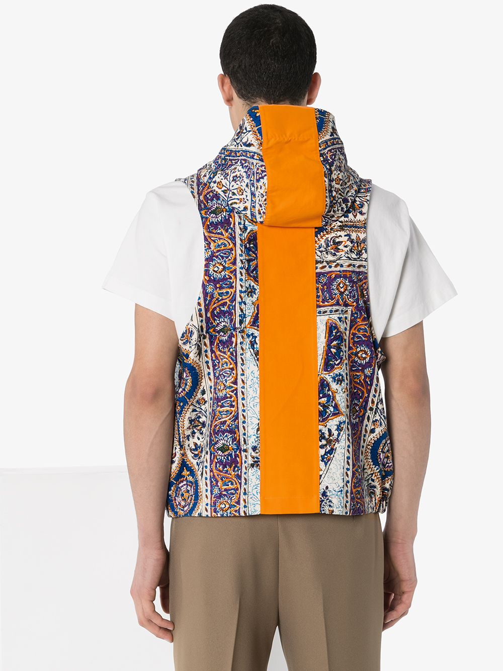 фото Paria farzaneh iranian printed quilted gilet