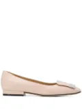 Sergio Rossi low heel ballerina shoes - Neutrals