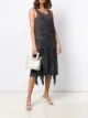 Image 2 of Romeo Gigli Pre-Owned 1990's zigzag handkerchief hem dress