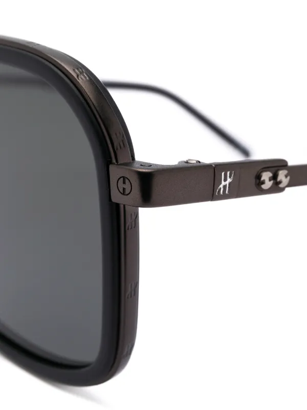 【HUBLOT】サングラス Hublot Eyewear Oversized Sunglasses | Black | FARFETCH
