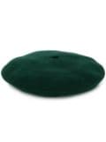 Celine Robert knitted beret hat - Green