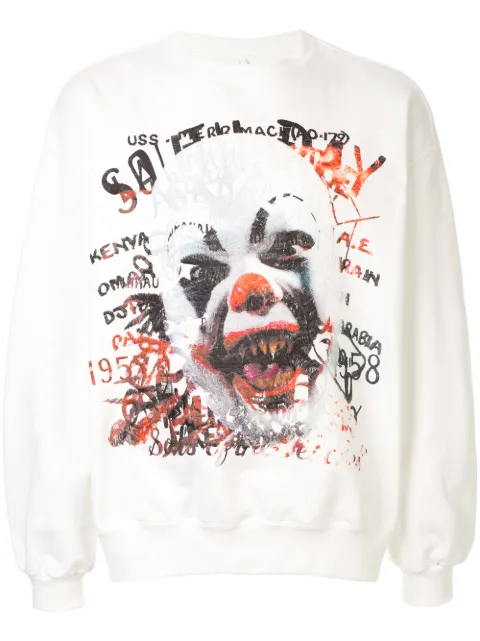 Doublet Clown Print Sweatshirt - Farfetch