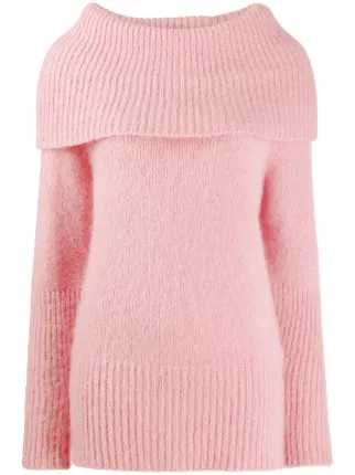 pink armani jumper