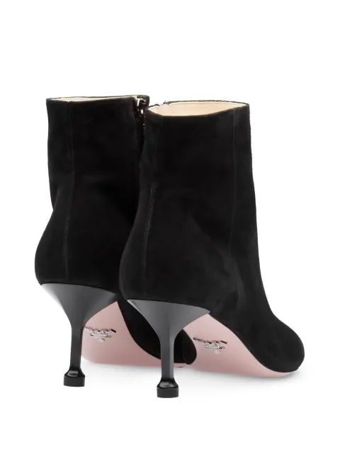 prada kitten heel boots