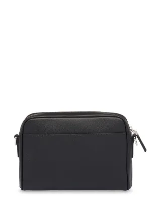 saffiano leather bandoleer bag
