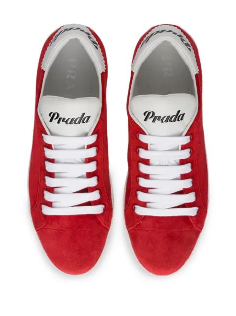 prada nappa leather sneakers