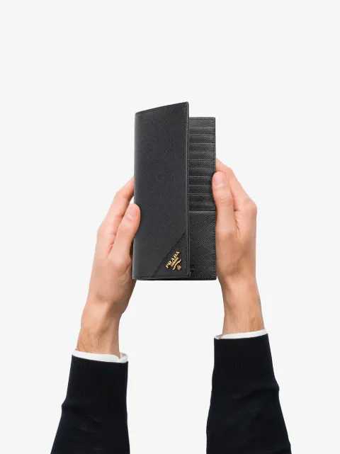 PRADA SAFFIANO DOCUMENT HOLDER