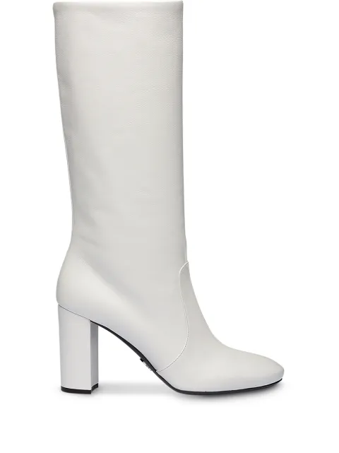 prada chunky heel boot