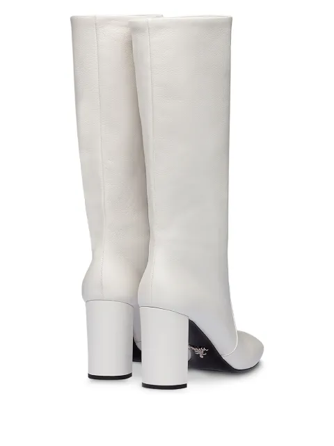 prada chunky heel boot