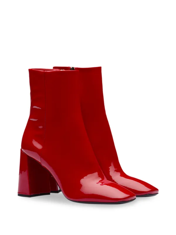 prada red boots
