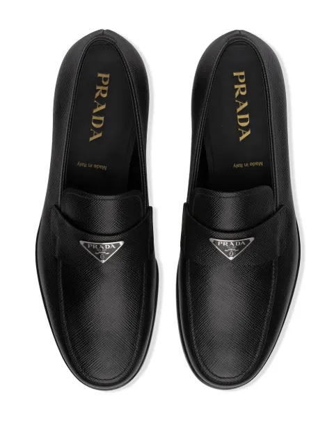 prada saffiano loafers