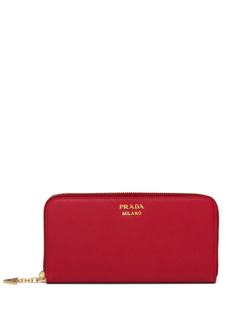 фото Prada кошелек из сафьяновой кожи с логотипом