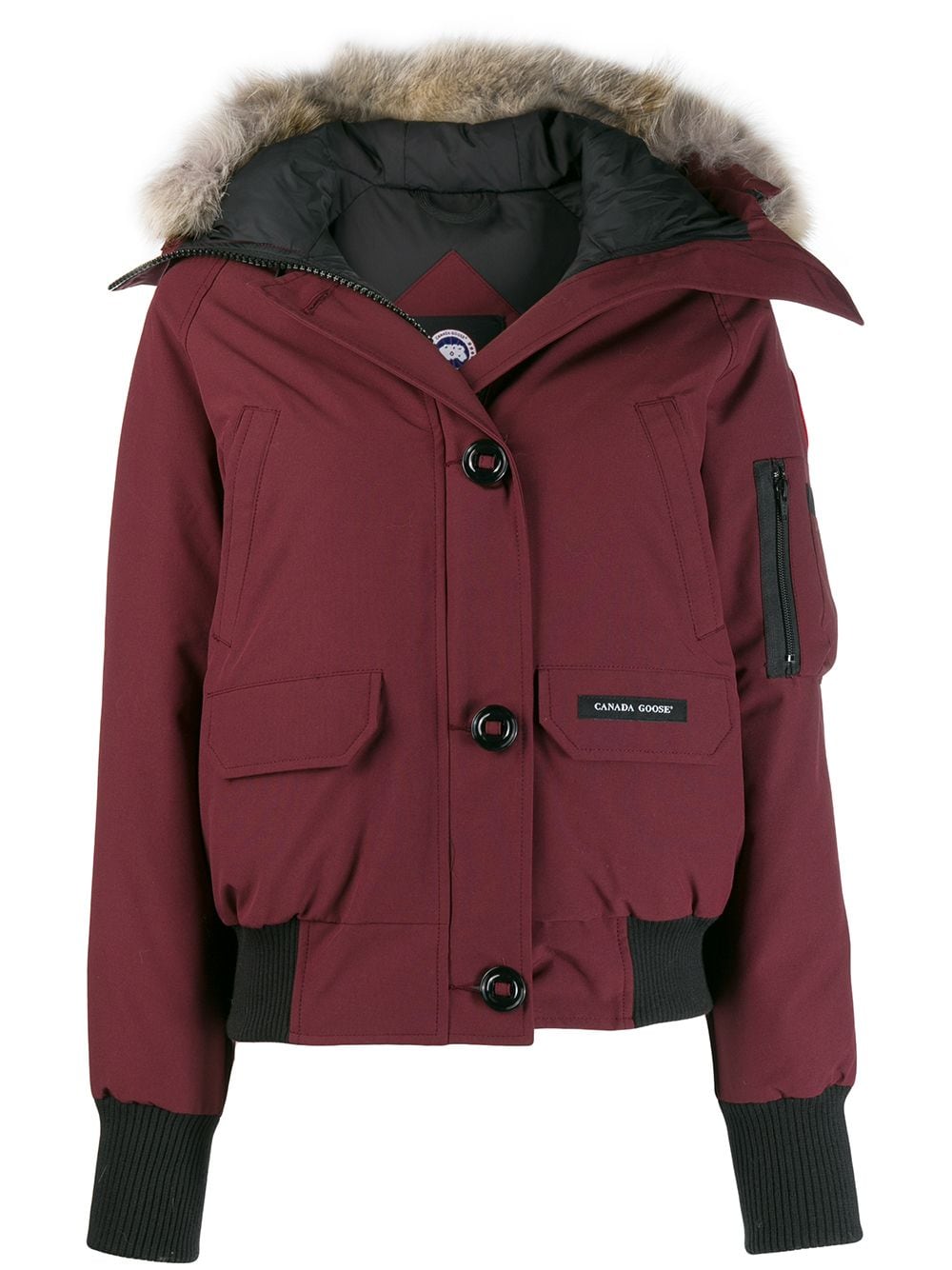 фото Canada goose пуховик с капюшоном