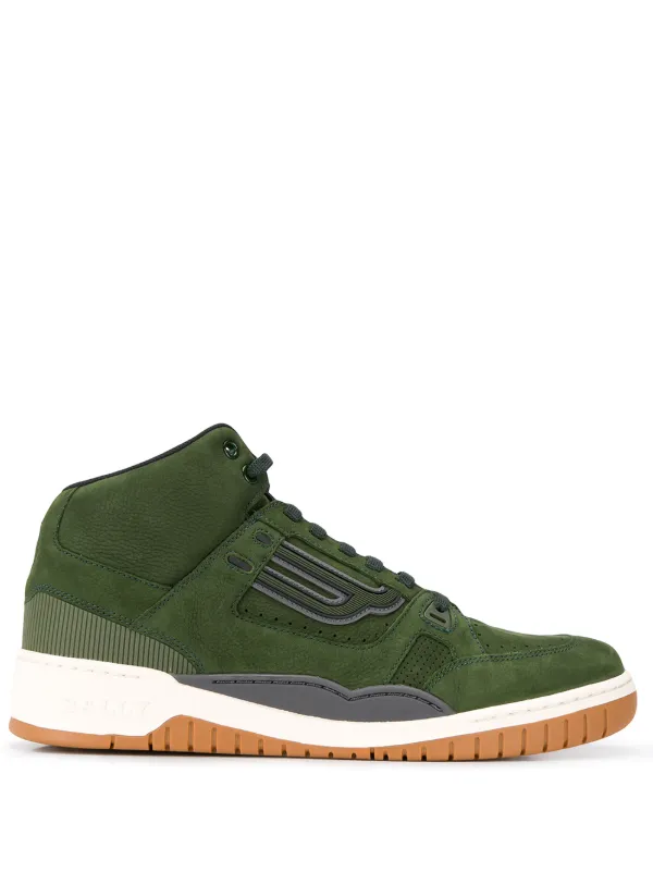 green bally sneakers