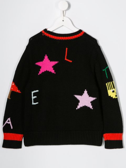 Stella McCartney Kids Intarsia Knit Sweater | Farfetch.com