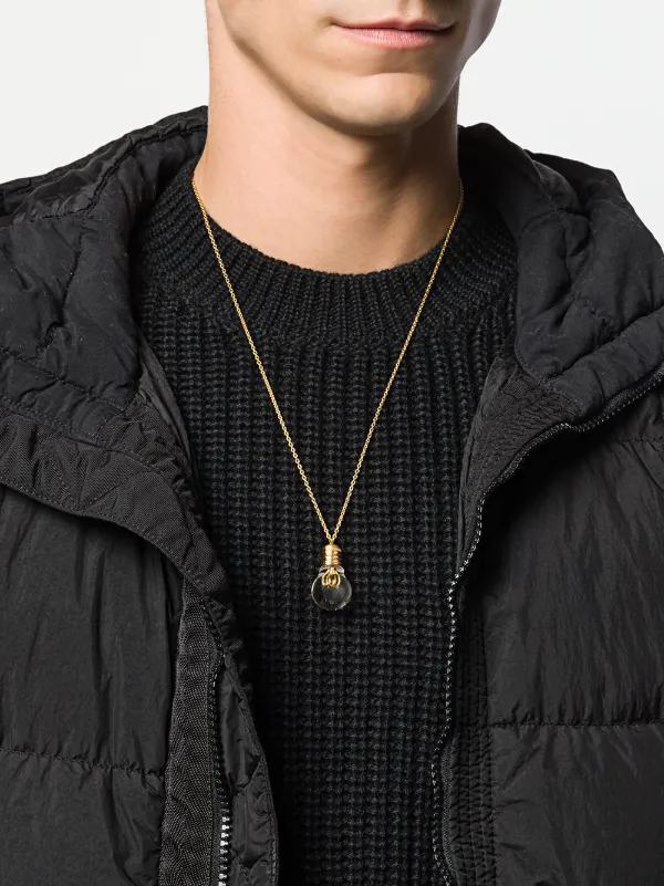 Ambush Lamp Bulb Pendant Necklace Farfetch Ambush Lamp Bulb Pendant Necklace, Light Bulb Pendant Necklace