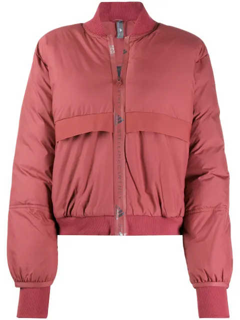 Click to view more detailed imagery on our partner's website Adidas By Stella Mccartney Padded Bomber Jacket In Pink