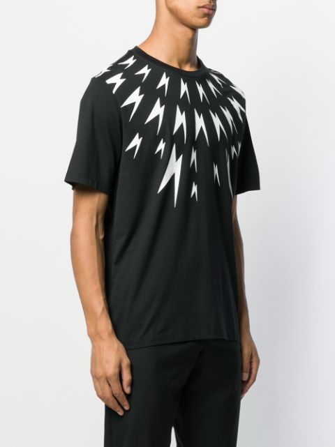 Neil Barrett Lightning Bolt T-shirt - Farfetch