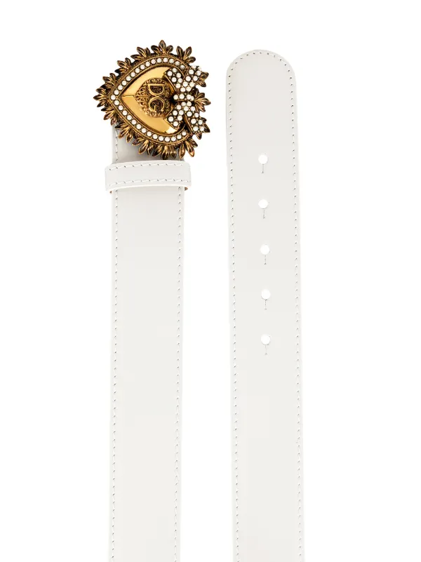devotion ベルト ブラックのウィメンズ DEVOTION ベルト リュクスレザー | Dolce&Gabbana®