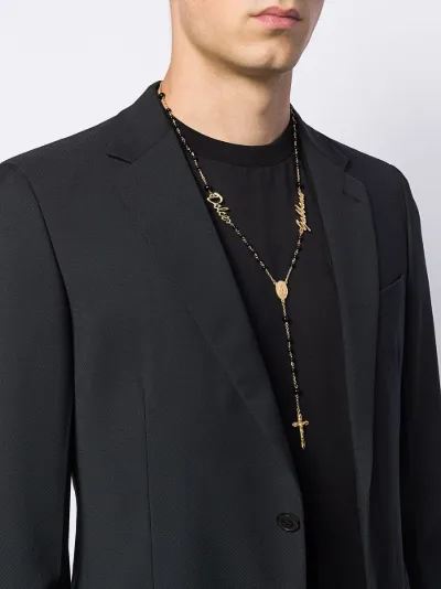 Dolce \u0026 Gabbana Rosary necklace gold 
