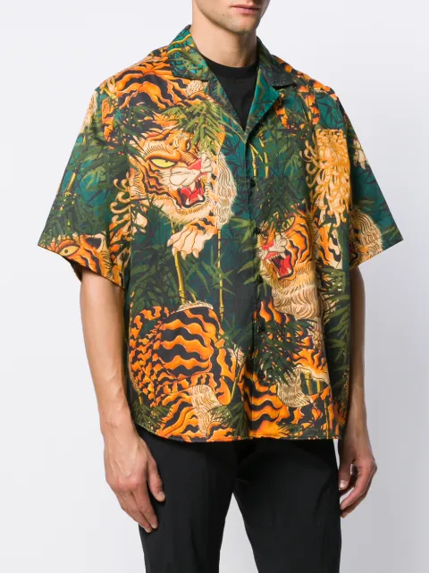Dsquared2 tiger print shirt Clearance