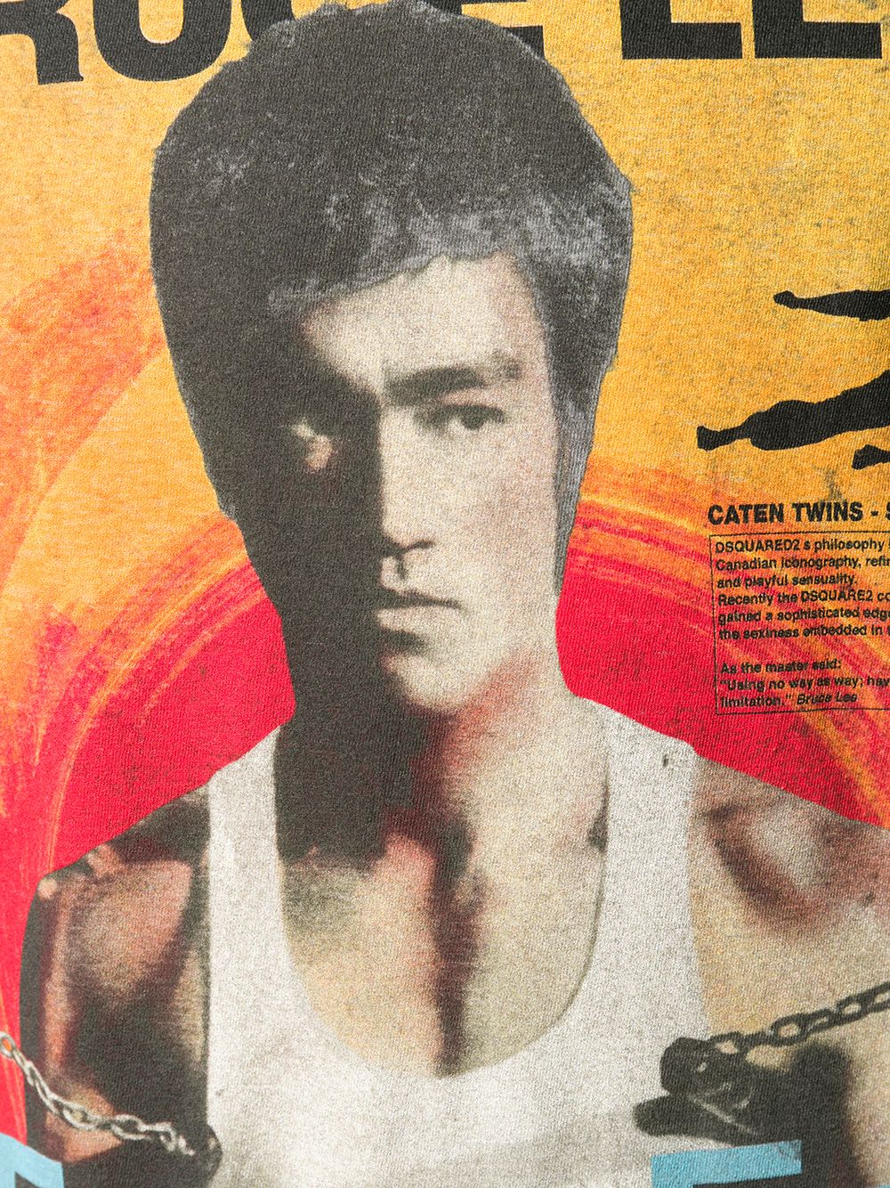 фото Dsquared2 футболка bruce lee