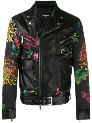 giubbotto pelle dsquared