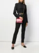 الصورة 2 من Saint Laurent حقيبة كتف بشعار أبليكة