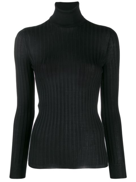 Gucci Fine Silk Turtleneck Knitted Top - Farfetch