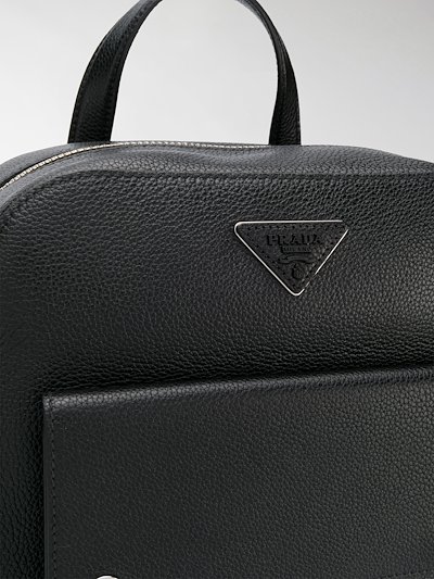 Prada leather backpack black | MODES Prada leather backpack black | MODES